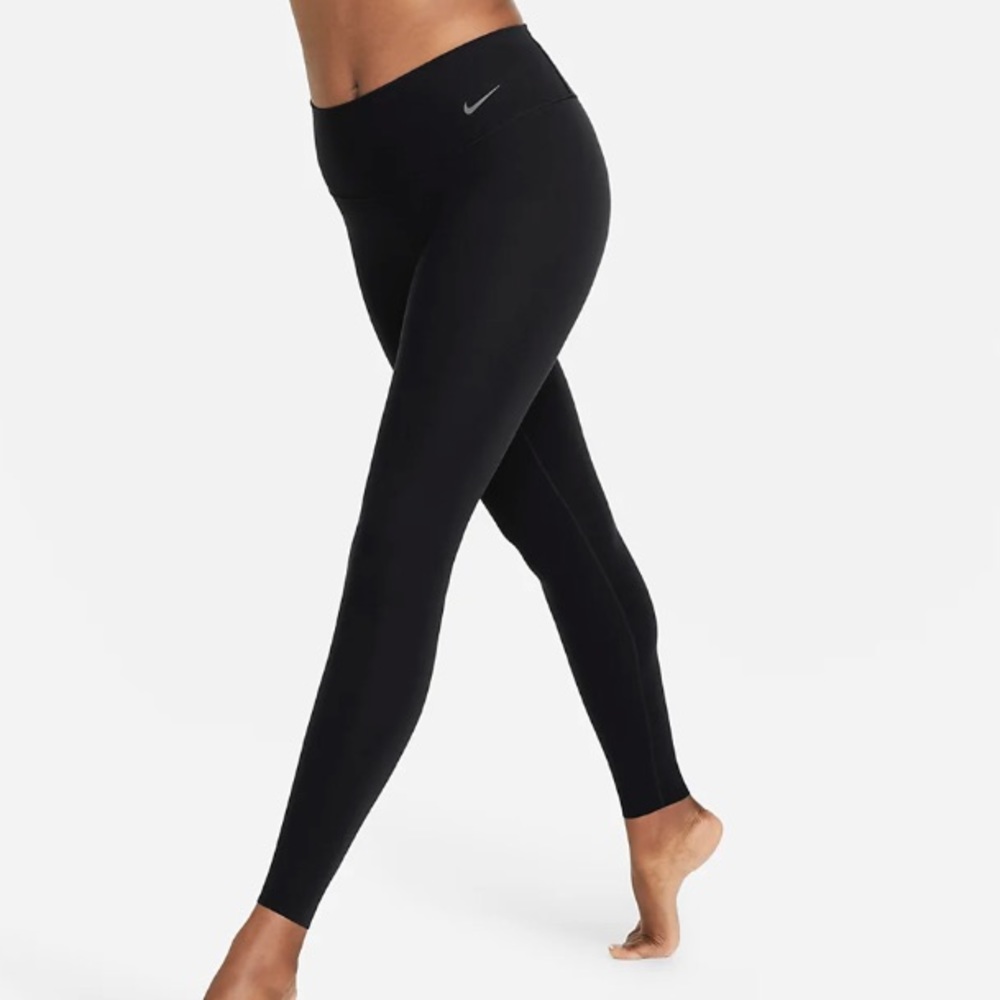 Nike Women’s Dri-Fit Leggings Black With Side Reflecting Panels S